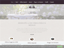 Tablet Screenshot of hoteltriestefiuggi.net